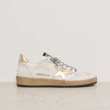 Sneakers donna Ball Star talloncino dorato GWF00117 F00078380608 GOLDEN GOOSE 