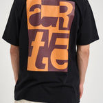 T-shirt uomo con stampa nera 143T 1 ARTE ANTWERP 