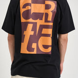 T-shirt uomo con stampa nera 143T 1 ARTE ANTWERP 