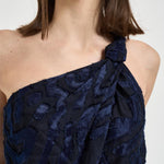 Top donna drappeggiato blu HT0874FA D2K04IFADEDNIGHT ISABEL MARANT 