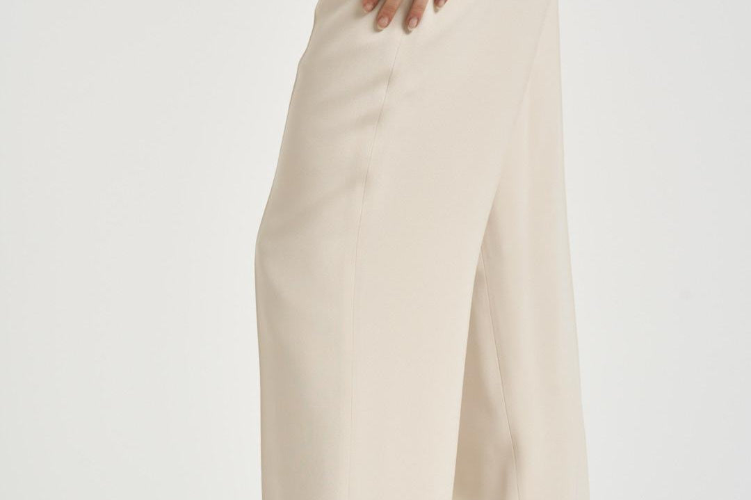 Pantalone donna sartoriale avorio PA0643FB D1F02I23EC ISABEL MARANT 