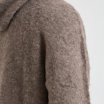 Felpa in maglia uomo tortora MLM100154 NERO17 REPRESENT 
