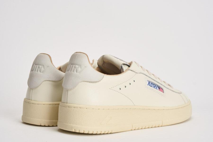 Sneakers uomo Dallas in pelle panna ADLM MR01 AUTRY 