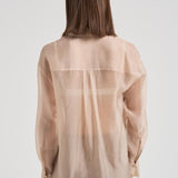 Camicia trasparente donna 14096 0265BOROTALCO FORTE FORTE 