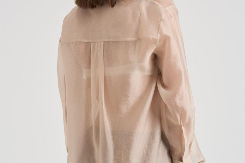 Camicia trasparente donna 14096 0265BOROTALCO FORTE FORTE 