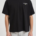 T-shirt uomo girocollo nera TH5950 031 LACOSTE 