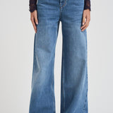 Jeans donna Lemony in denim PA0052FA B1H06I30BU ISABEL MARANT 