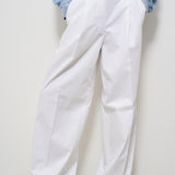 Pantaloni donna bianco Axel AXEL T0194T0001 THE LATEST 