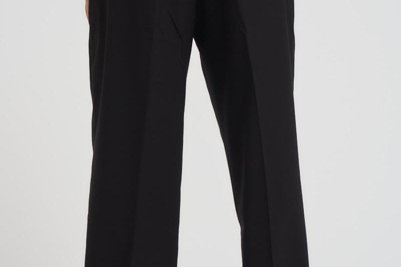 Pantalone uomo dritto nero 1000466 100 LES DEUX 