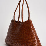 Borsa donna Santa Croce Big coccio 8892 TAN DRAGON DIFFUSION 