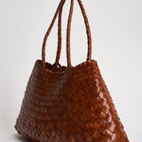 Borsa donna Santa Croce Big coccio 8892 TAN DRAGON DIFFUSION 