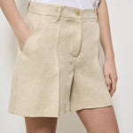 Bermuda donna beige D210154 BETULLA004 P.a.r.o.s.h. 