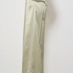 Pantaloni donna in raso salvia P04052 6638035 PESERICO 