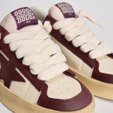 Sneakers donna Stardan bordeaux GWF00333 F00727040527 GOLDEN GOOSE 