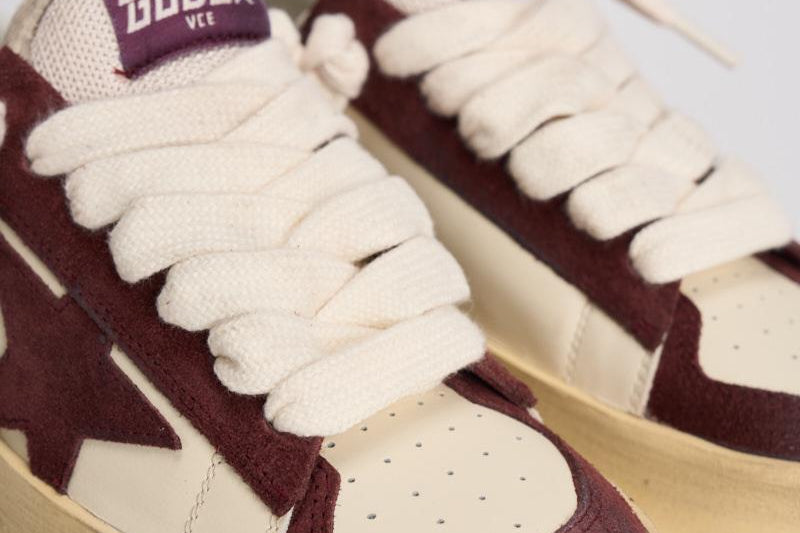 Sneakers donna Stardan bordeaux GWF00333 F00727040527 GOLDEN GOOSE 