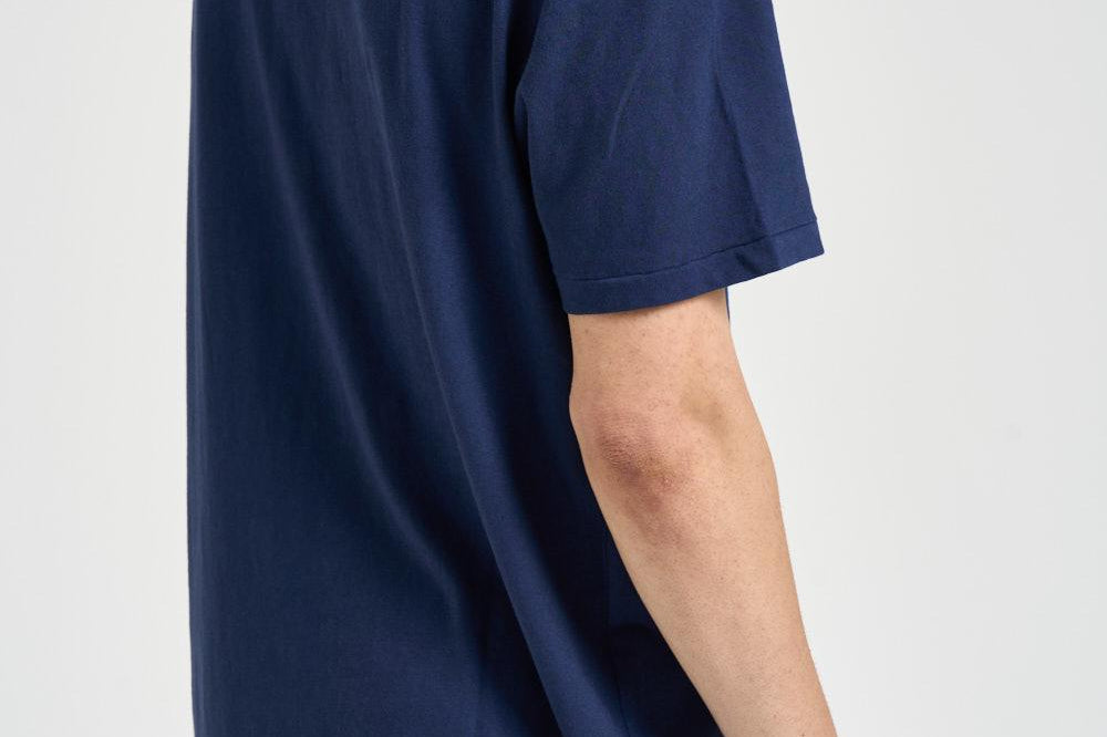 T-shirt uomo girocollo blu 710B23304 004 RALPH LAUREN 