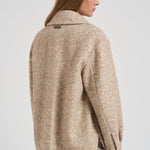 Giacca in lana alpaca bouclé A21026 947 PESERICO 