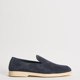Mocassino uomo in suede blu 3413 VISONEB15 DOUCAL'S 