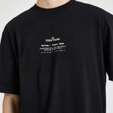 T-shirt uomo girocollo nera 2100001 S0285V0029 STONE ISLAND 