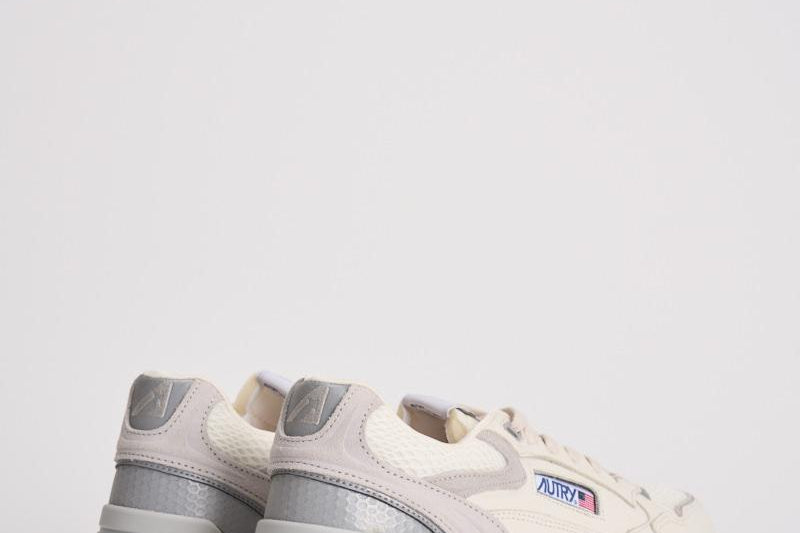 Sneakers uomo Hyperway Low grigia HYLM GN01 AUTRY 