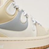 Sneakers donna Olli beige e bianche ASN172. 002/44 BARROW 