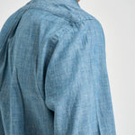 Camicia uomo in denim chiaro 710548538 001 RALPH LAUREN 
