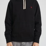 Felpa uomo con cappuccio nera 710P02442 002 RALPH LAUREN 