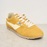 Sneakers donna Windspin in suede ocra SLWU B03 AUTRY 
