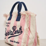 Borsa donna Colette a righe rosa COLETTE 03301H MC2 SAINT BARTH 