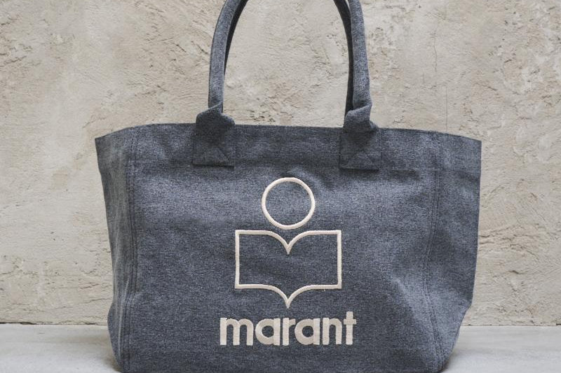 Borsa donna in denim chiaro PM0062FA A1X19M02FK ISABEL MARANT 