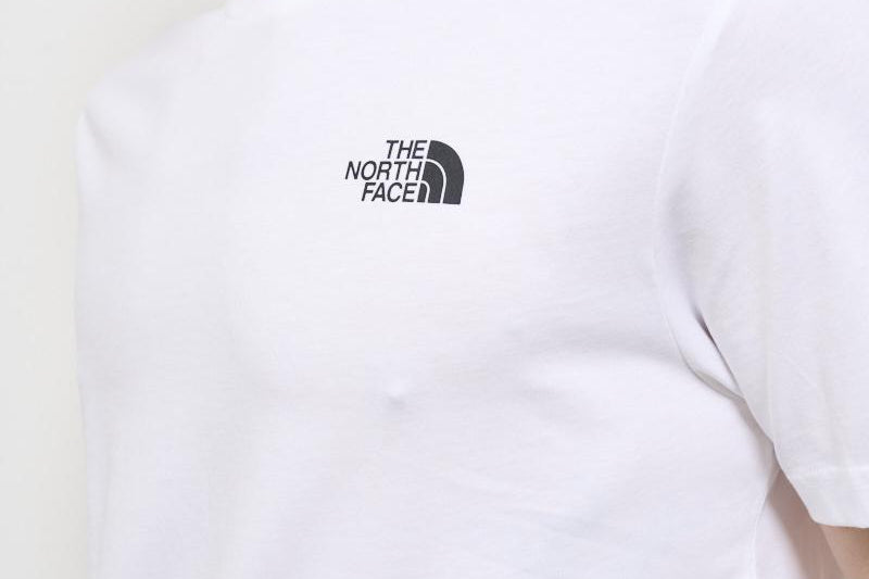 T-shirt uomo girocollo bianca NF0A87NP FN41 THE NORTH FACE 