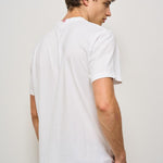 T-shirt uomo bianca con Spritz SPRITZPLEASE 01NEMB MC2 SAINT BARTH 