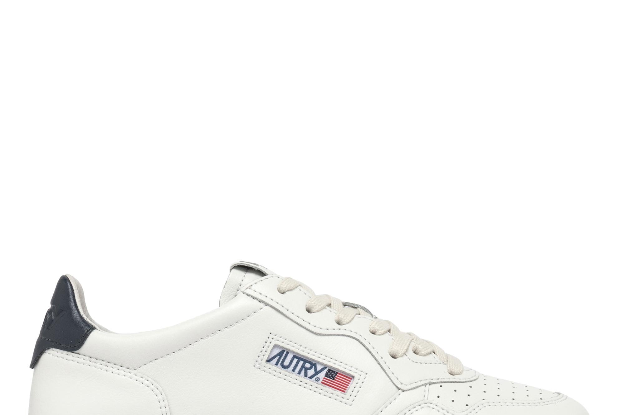 Sneakers uomo Autry Medalist bianca e blu AULM LL12 AUTRY 