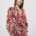 Abito donna lungo floreale in voile 13631 IACCA2586 FORTE FORTE 