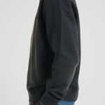 Felpa uomo effetto slavato nera GUP01938 P00214690498 GOLDEN GOOSE 