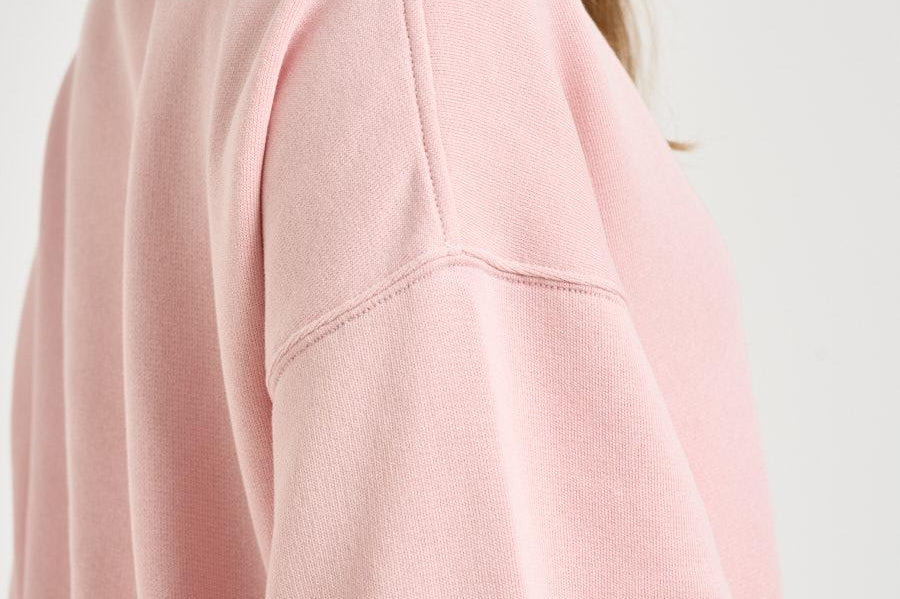 Felpa donna girocollo rosa 211A96258 002 RALPH LAUREN 