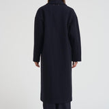 Cappotto donna Cocoon monopetto lungo nero GWP00566 P00050250486 GOLDEN GOOSE 