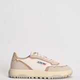 Sneakers uomo Wild pace beige e bianca LDLM AK03 AUTRY 