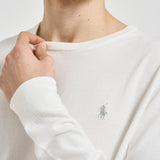 Maglia uomo girocollo bianca 710890558 506 RALPH LAUREN 
