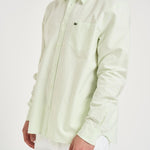 Camicia uomo a righe verde e bianca CH5625 3IG LACOSTE 