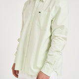 Camicia uomo a righe verde e bianca CH5625 3IG LACOSTE 