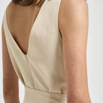 Abito donna midi panna D726155 RAISA26003 P.a.r.o.s.h. 