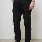 Pantalone uomo nero cargo 3100313 SS0010V0029 STONE ISLAND 