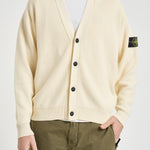 Cardigan uomo panna 5100009 S00D8V0093 STONE ISLAND 