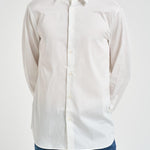 Camicia uomo in popeline bianca EM005123 AF23800U0002 EMPORIO ARMANI 