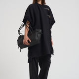 Cappotto donna midi Greya nero MA0449FB C3D04I01BK ISABEL MARANT 