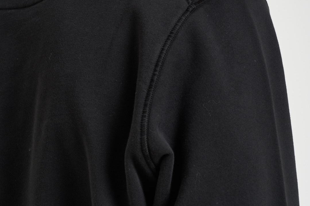 Felpa uomo girocollo nera 6100060 S0051V0029 STONE ISLAND 