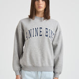 Felpa Spencer donna grigio melange 11531 GRM1 ANINE BING 