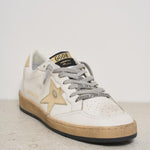 Sneakers donna Ball Star talloncino dorato GWF00117 F00078380608 GOLDEN GOOSE 