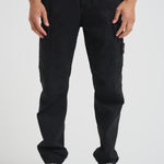 Pantalone uomo cargo nero 3100033 S00L1V0129 STONE ISLAND 